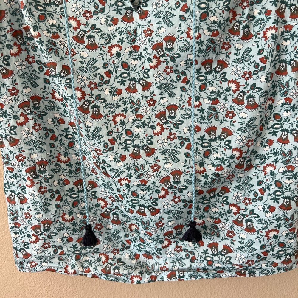 Boden Floral Ruffle Blouse - Picture 3 of 7